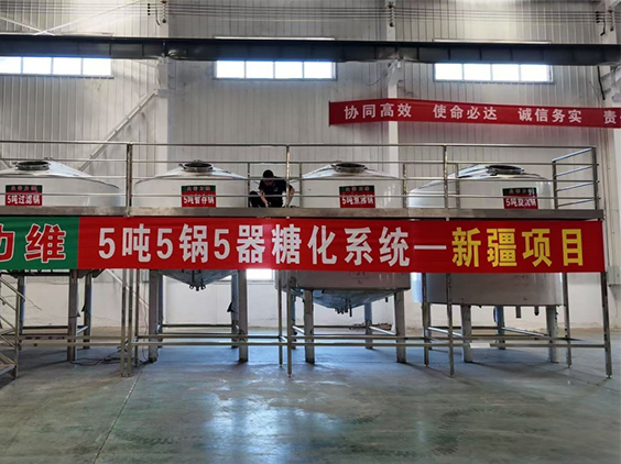 江都精酿啤酒设备厂—5吨精酿啤酒设备—新疆项目